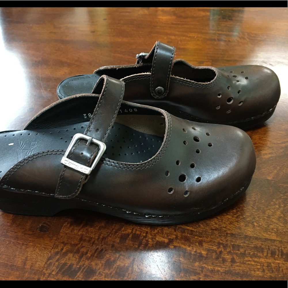 Brown Dansko Clogs
